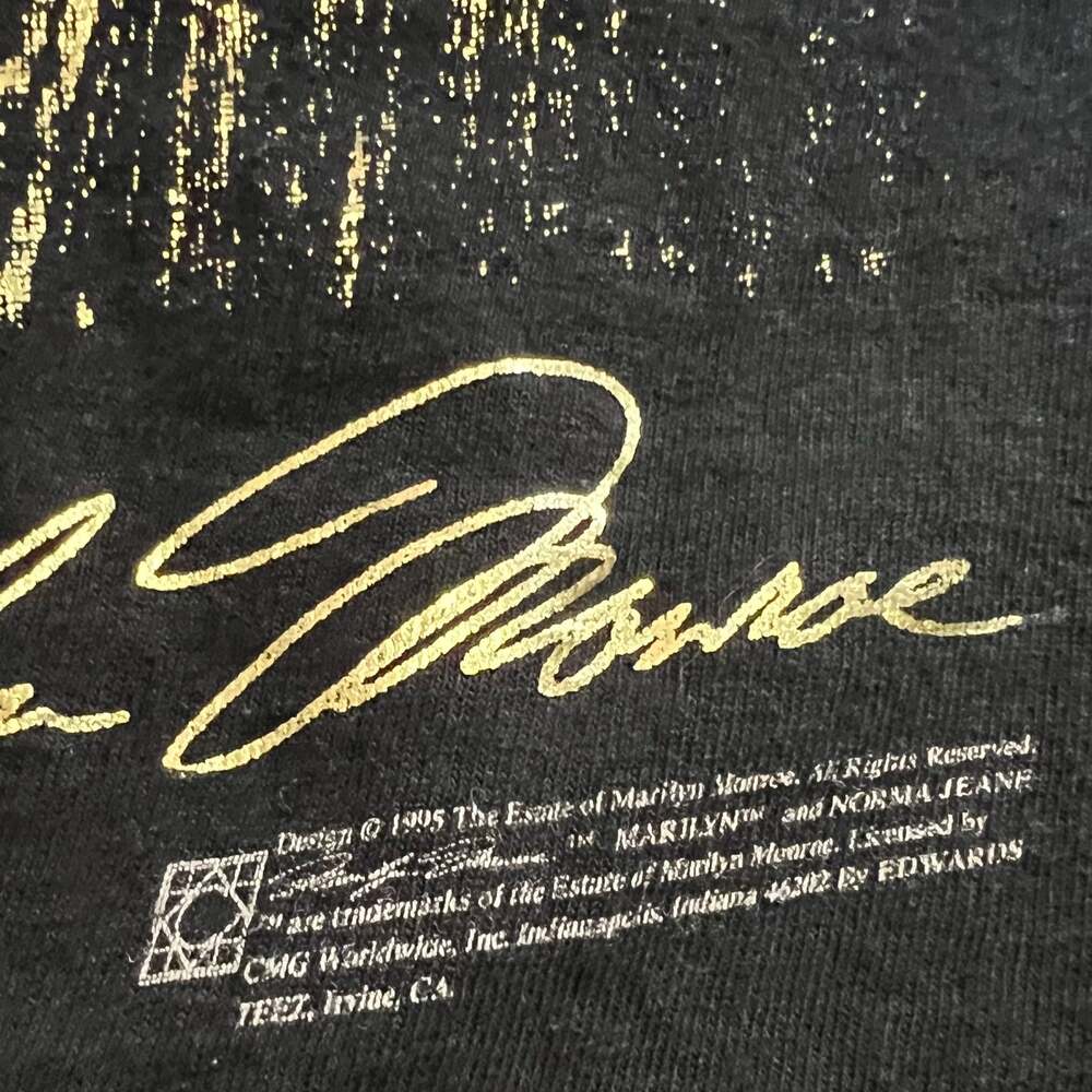 Vintage 1995 Marilyn Monroe Official Licensed T-Shirt - Picture 4 of 5